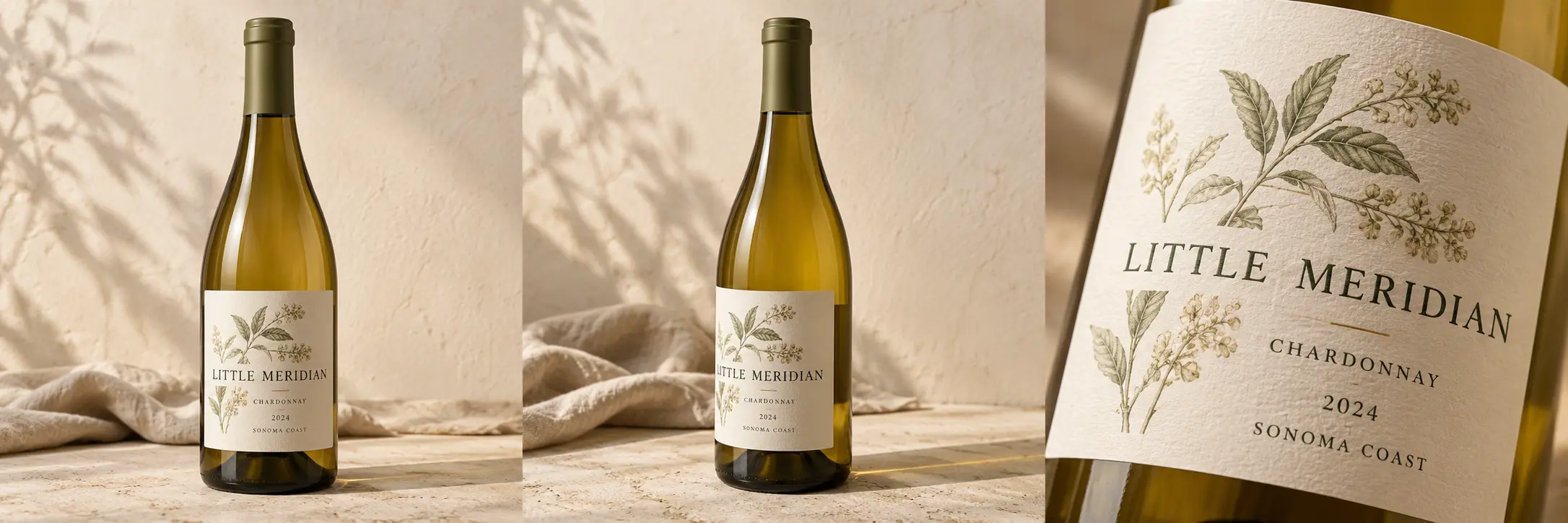 Illustrative Little Meridian bottle