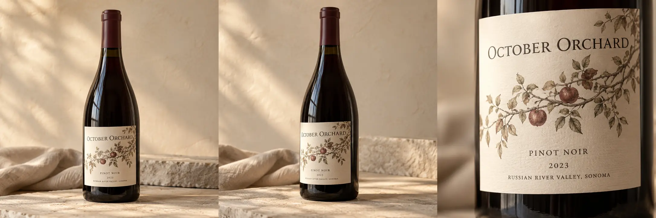 Illustrative bottle of October Orchard